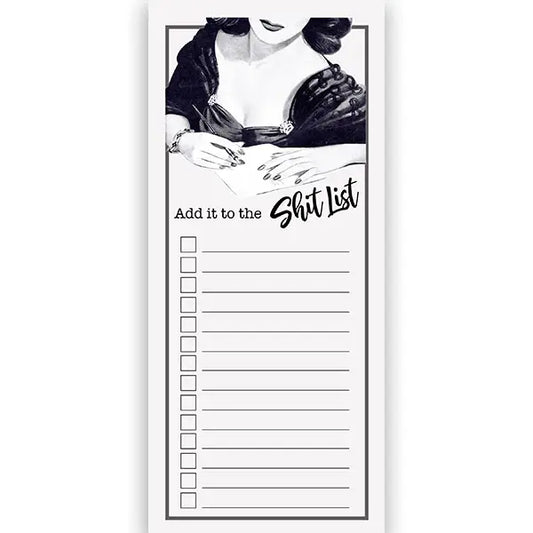 Sh*t List To Do List Notepad