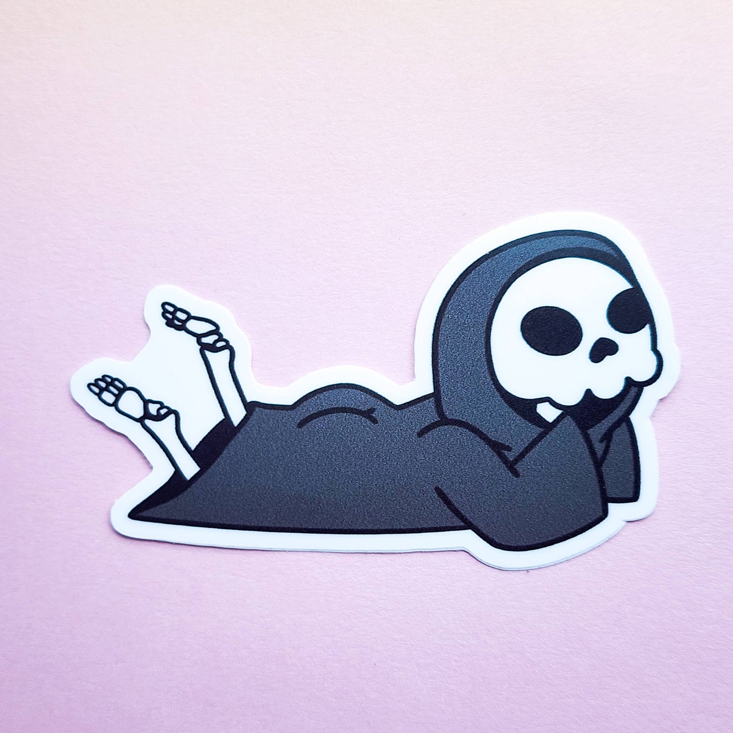 Grim Reaper Booty Vinyl Sticker