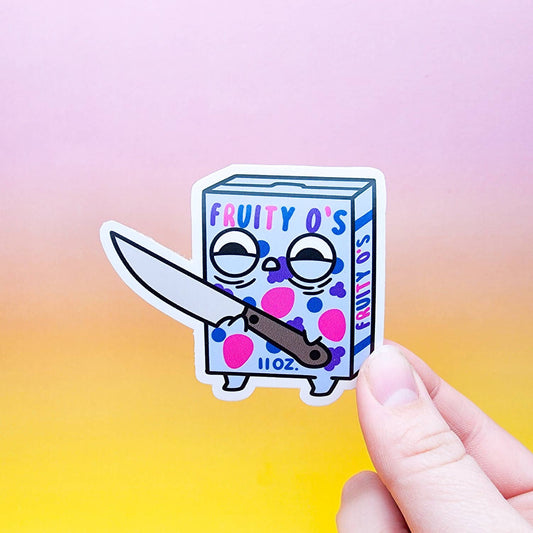 Cereal Killer Vinyl Sticker