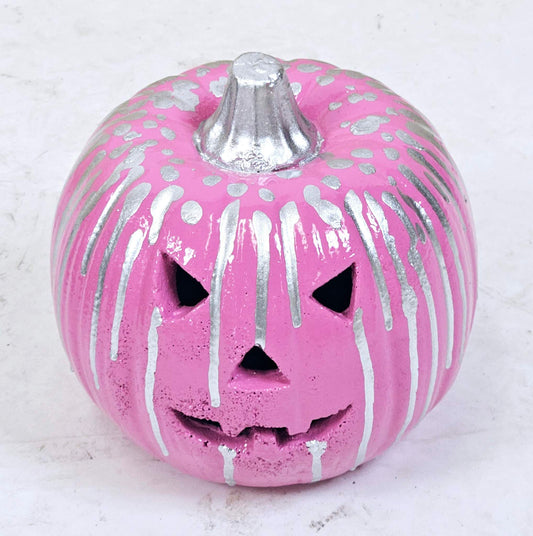 Pink Glam Jack-O-Lantern