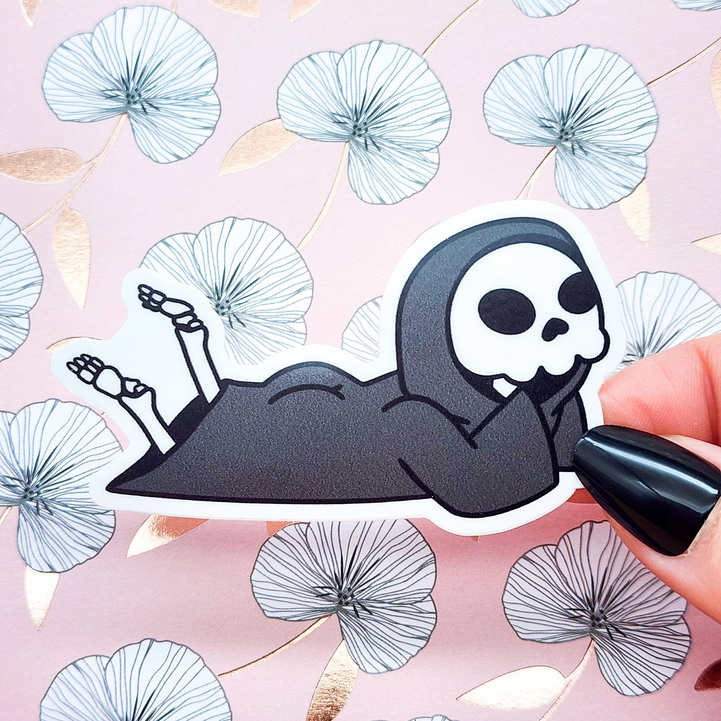 Grim Reaper Booty Vinyl Sticker