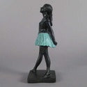 Two Tone Degas Dancer Statue