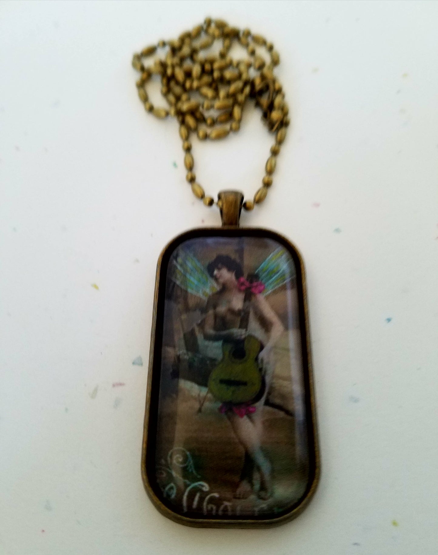 Lasciva Puella 5 Cabochon Necklace