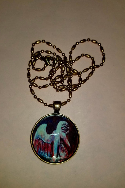 Weeping in Colour Cabochon Necklace