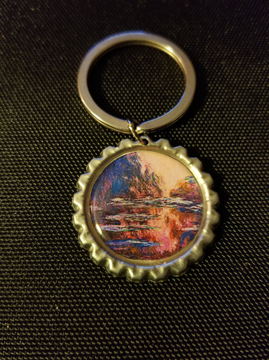 Le Bassin aux Nymphéas Key Chain