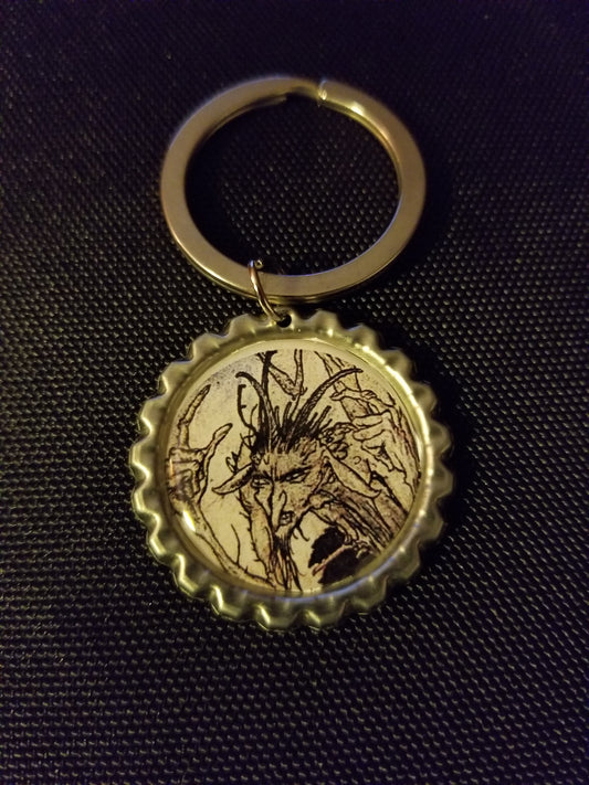 Puck Key Chain