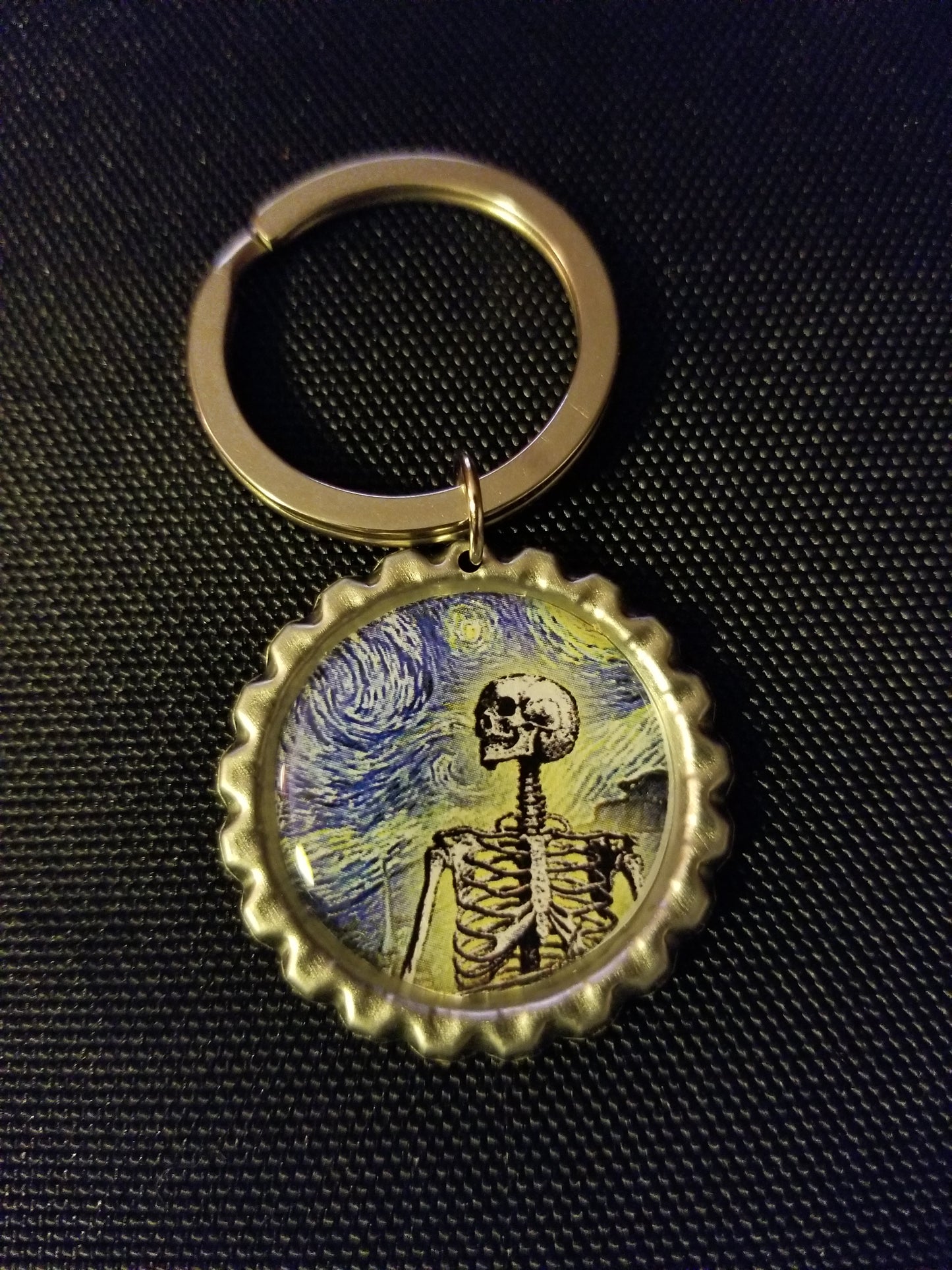 Creepy Night Key Chain