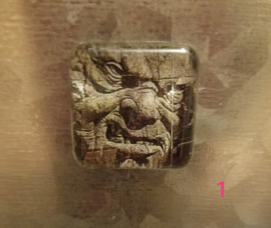 Gargoyle Cabochon Magnets