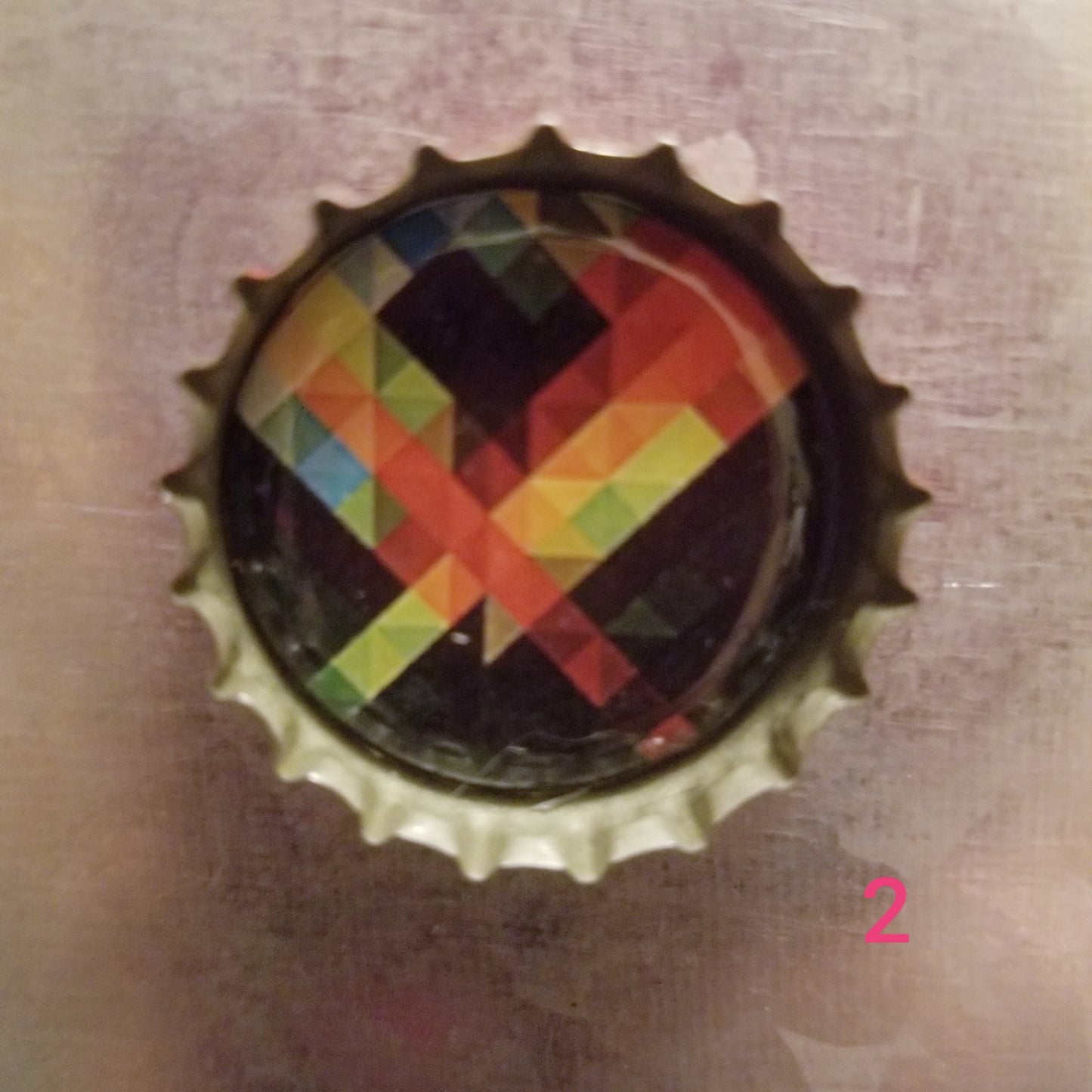 Retro Bottle Cap Magnet