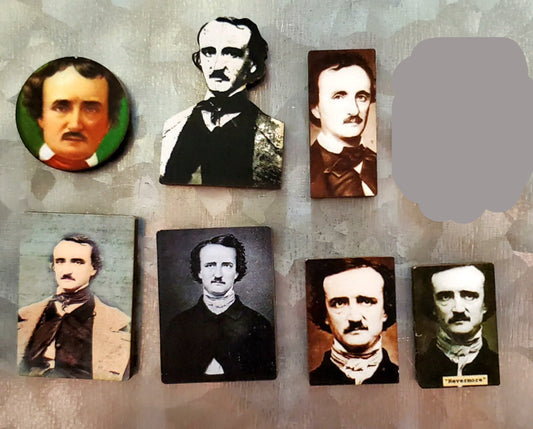 Edgar Allan Poe Magnets